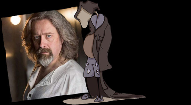 Andrew James Spooner is the voice actor of the Depressive Death in english